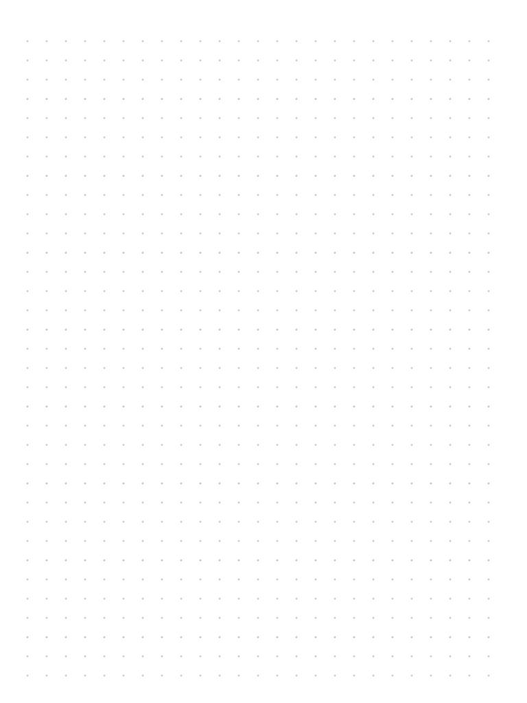 Dot Grid Paper template preview