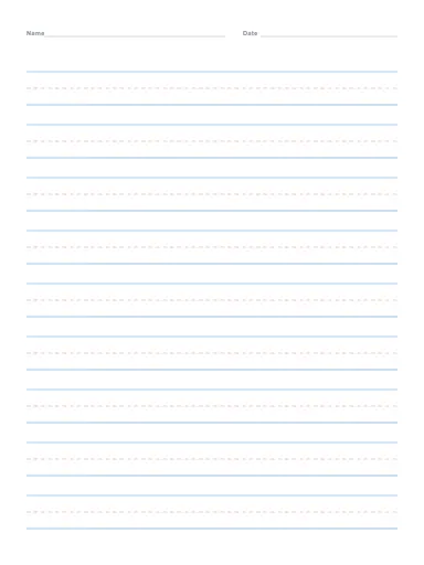 Handwriting Paper preview