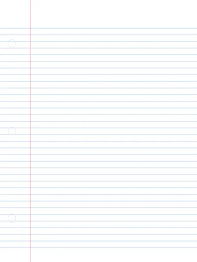 Notebook Paper preview